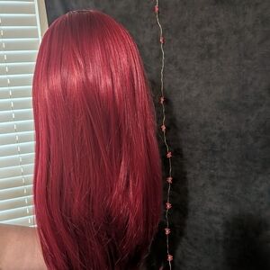 Vibrant Red Women's Hair Wig